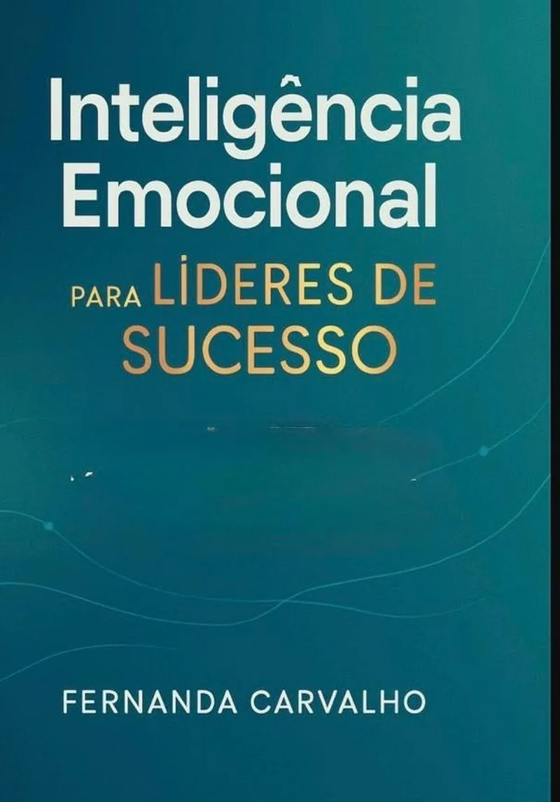 Inteligência Emocional para Líderes de Sucesso Capa do livro Inteligência Emocional para Líderes de Sucesso, de Fernanda Carvalho — guia prático de liderança, autoconsciência e tomada de decisão sob pressão para líderes em tecnologia.